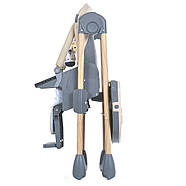 Стільчик для годування El Camino ME 1115-W CRAFT Beige від народження до 3 років, фото 10