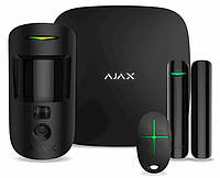 Комплект охранной сигнализации Ajax StarterKit Cam Черный