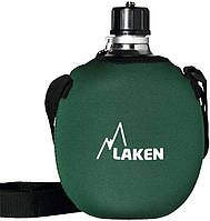 Фляга Laken Clasica 1 л with neopren cover and shoulder strap Khaki