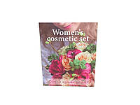Набор подарочный для женщин Цветы (Гель2КремаТоникМочалка) ТМ Аромат BP