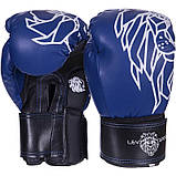 Перчатки боксерские LEV-SPORT ТОП (стрейч) 10 oz, фото 5