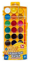 Фарба акварельна мед 24цв Міні 1692