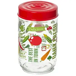 Банка для зберігання HEREVIN Vegetables 171441-052 Red 600 мл