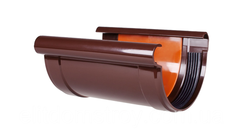 З'єднувач жолоба 130/100