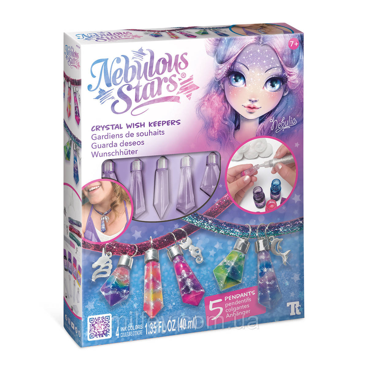 Набір для створення прикрас - Кристали бажань Nebulous Stars, фото 1