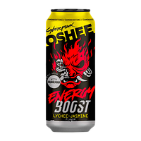 Напій Енергетичний Oshee Cyberpunk Energy Boost Lychee-Jasmine 500ml