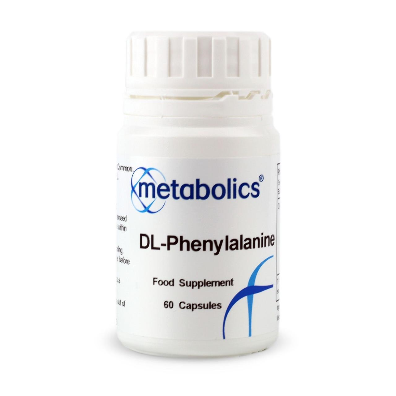 Metabolics DL Phenylalanine / DL Фенілаланін 60 капсул