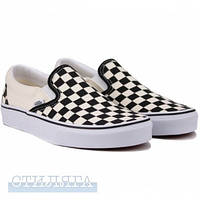 Vans Слипоны vans classic slip-on vn000eyebww (vx85) 36,5(5)(р) white/black 37