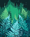 Картина за номерами з металевими фарбами Riviera Blanca Лісові зорі 40x50 см (RB-0885), фото 4