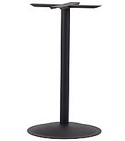 Металева основа для столу, база під стільницю Сфера чорна опора для обіднього столу, підстілля AMF