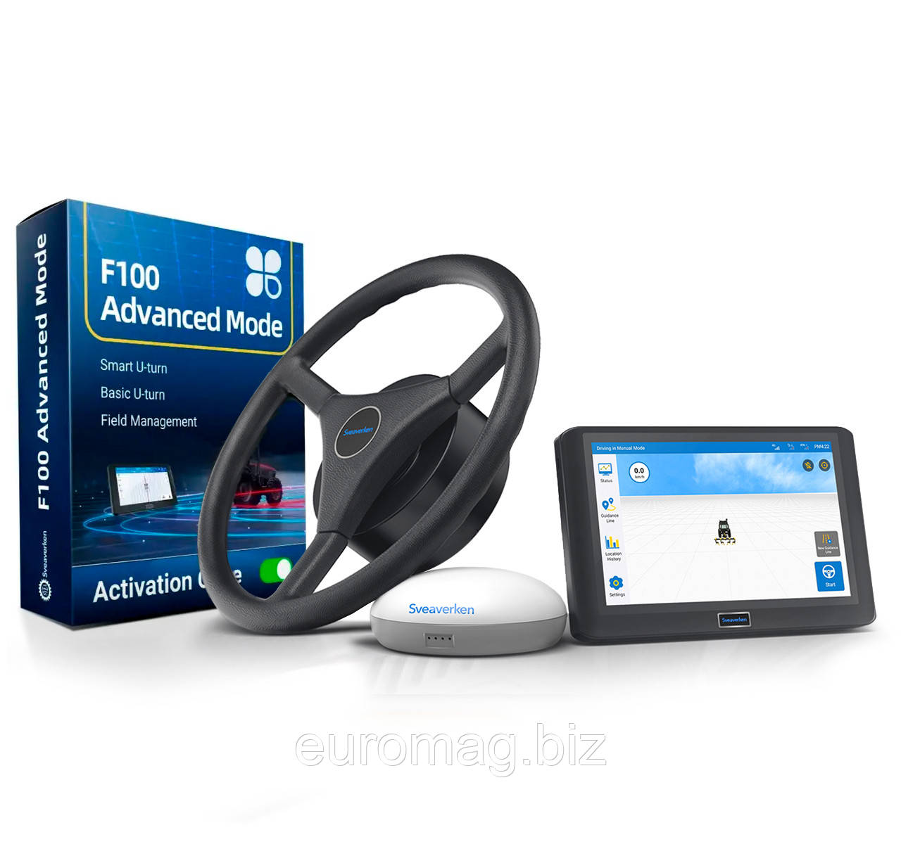 Система автоматичного керування (Автопилот) F100 Auto Steer System Sveaverken
