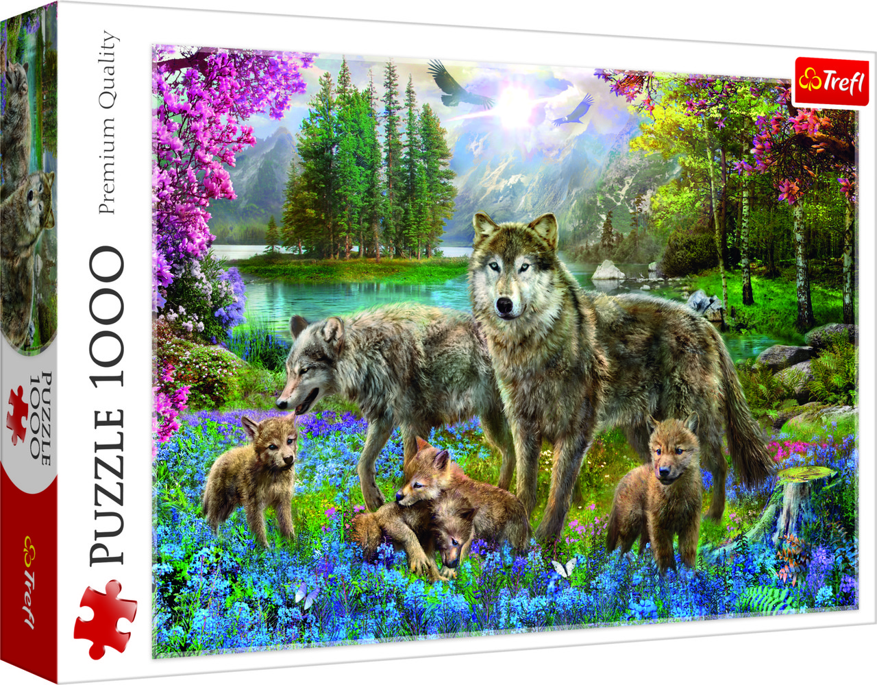 Пазли - (1000 елм.) - "Сім'я"/Trefl