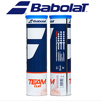 М'ячі для великого тенісу Babolat Team clay грунтові (4 шт.)