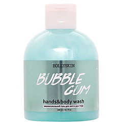 Зволожувальний гель для миття рук і тіла HOLLYSKIN Bubble Gum