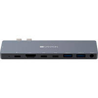 Порт-репликатор Canyon Docking Station with 8 ports, 1*Type C PD100W+2*Type C (CNS-TDS08DG) d