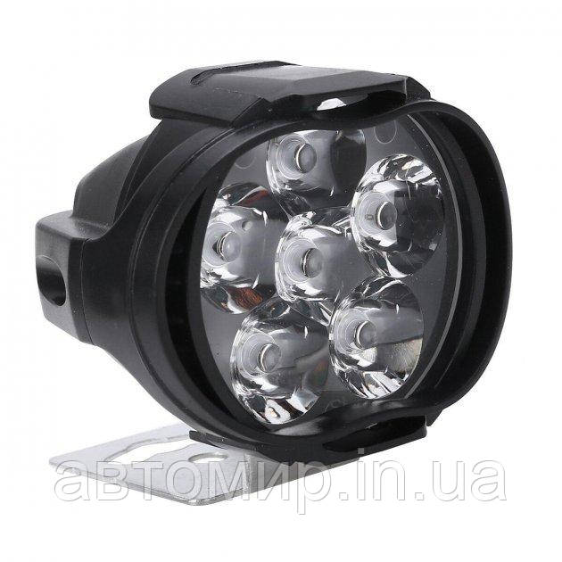 LED фара 12-24 Вольт. Світлодіодна лэд фара L3C на 6 діодів 10W
