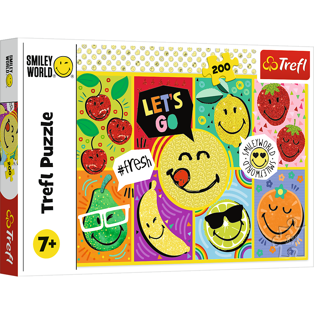 Пазли - (200 елм.) - "Посмішка" / Trefl