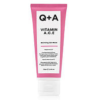 Вітамінна маска проти вад шкіри Q+A Vitamin A.C.E. Warming Gel Mask 75 мл