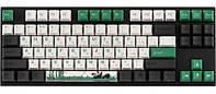 Клавиатура механическая Varmilo VEA87 Panda R2 87Key, Cherry Mx Blue, USB-A, EN/RU, White Led, Зеленый