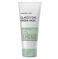 Маска з глиною та спіруліною Logically, Skin Clarifying Green Mask 100 г