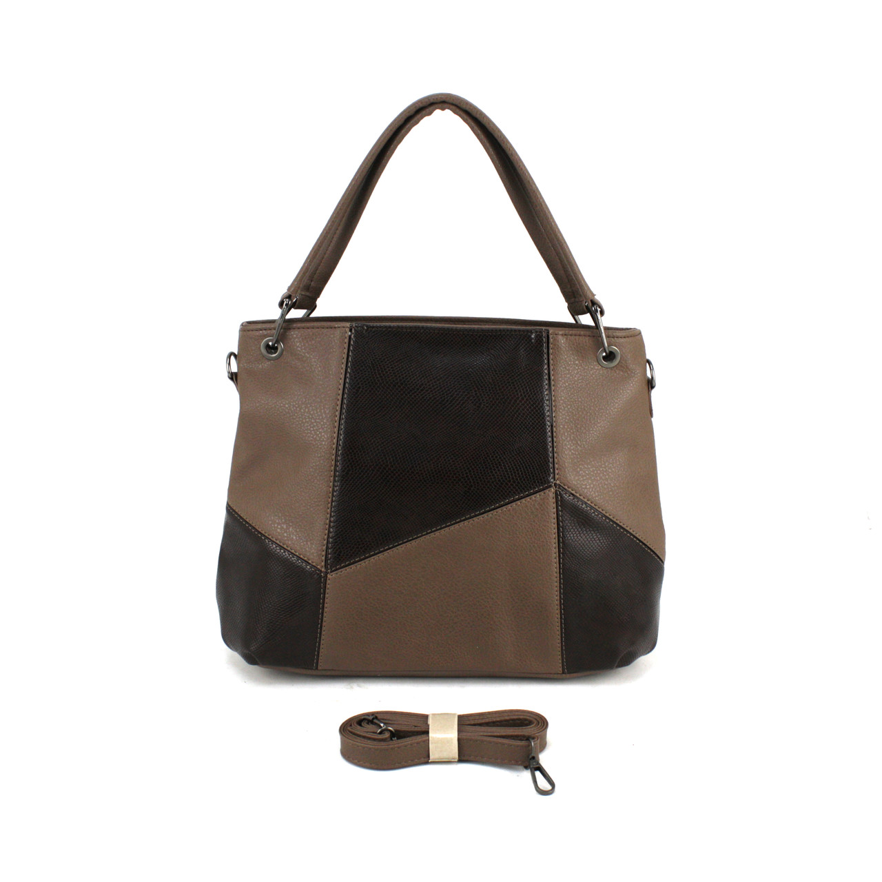 Велика жіноча сумка Voila 708218207 коричнева
