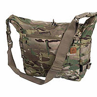 Сумка Helikon-Tex® BUSHCRAFT SATCHEL Bag-Cordura-Multicam,тактическая вместительная сумка через плечо НАТО