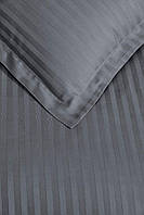 Постельное белье Satin Strip 200*220 (ТМ ZERON ) ANTRASIT , Турция