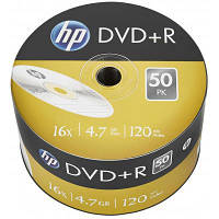 Диск DVD HP DVD+R 4.7GB 16X 50шт (69305/DRE00070-3) d
