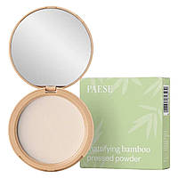 PAESE Компактна пудра Бамбукова матуюча Bamboo Pressed Powder 7 г