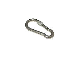 Карабiн пожежний з закруткою d=8мм L=80мм ТМ КРУПИН