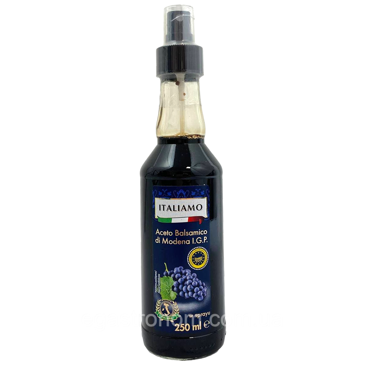 Оцет бальзамічний спрей Італіамо Italiamo balsamico 250ml 12шт/ящ (Код: 00-00015525)