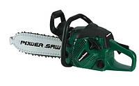 Детская игрушечная бензопила на батарейках Power Saw Зеленый