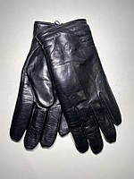 Рукавиці чоловічі з натуральної шкіри на натуральному хутрі дуже гарної якості, зимові рукавички