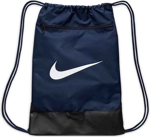 Рюкзак-мішок Nike Brasilia 9.5 Training Gym Sack 18 л спортивний (DM3978-410)