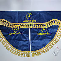 Шторка MERCEDES BLACKOUT синя з куточками