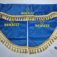 Шторка RENAULT BLACKOUT синя з куточками