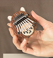 Калімба Міні-піаніно на 8 язичків з резонатором Overtone Mini Kalimba 8 Keys Bear