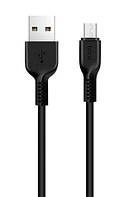 USB кабель Hoco X20 Flash Micro USB 1М (Чорный)