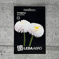 Стокротка Белый Мяч 0,01 г семена пакетированные Leda Agro