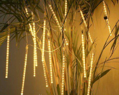 Гірлянда Тануть бурульки 50 см LED, колір: теплий білий 3м