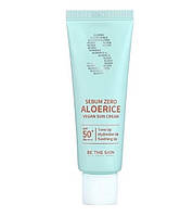 Санскрин з алое та рисом Be The Skin Sebum Zero Aloerice Vegan Sun Cream 50 мл