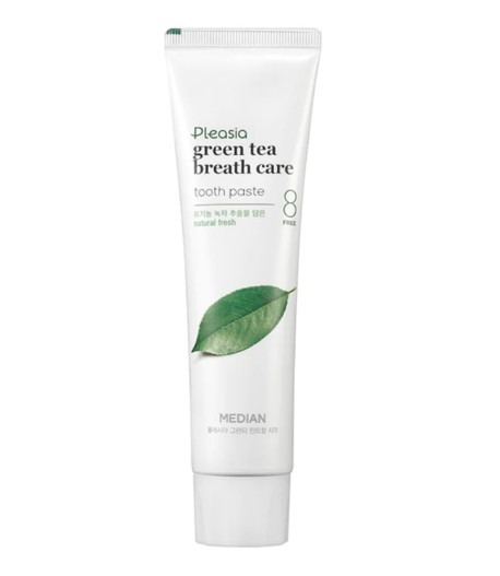 Median Pleasia Green Tea Breath Care Toothpaste