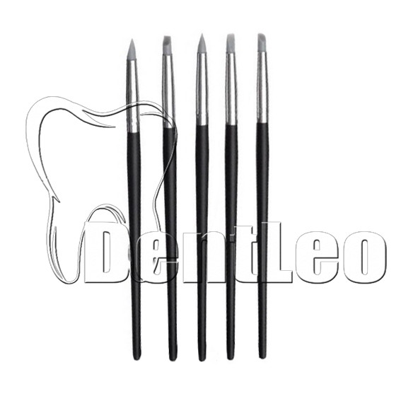 ПЕНЗЛІ МАЛЕНЬКІ З СІРИМ СИЛІКОНОВИМ НАКОНЕЧНИКОМ