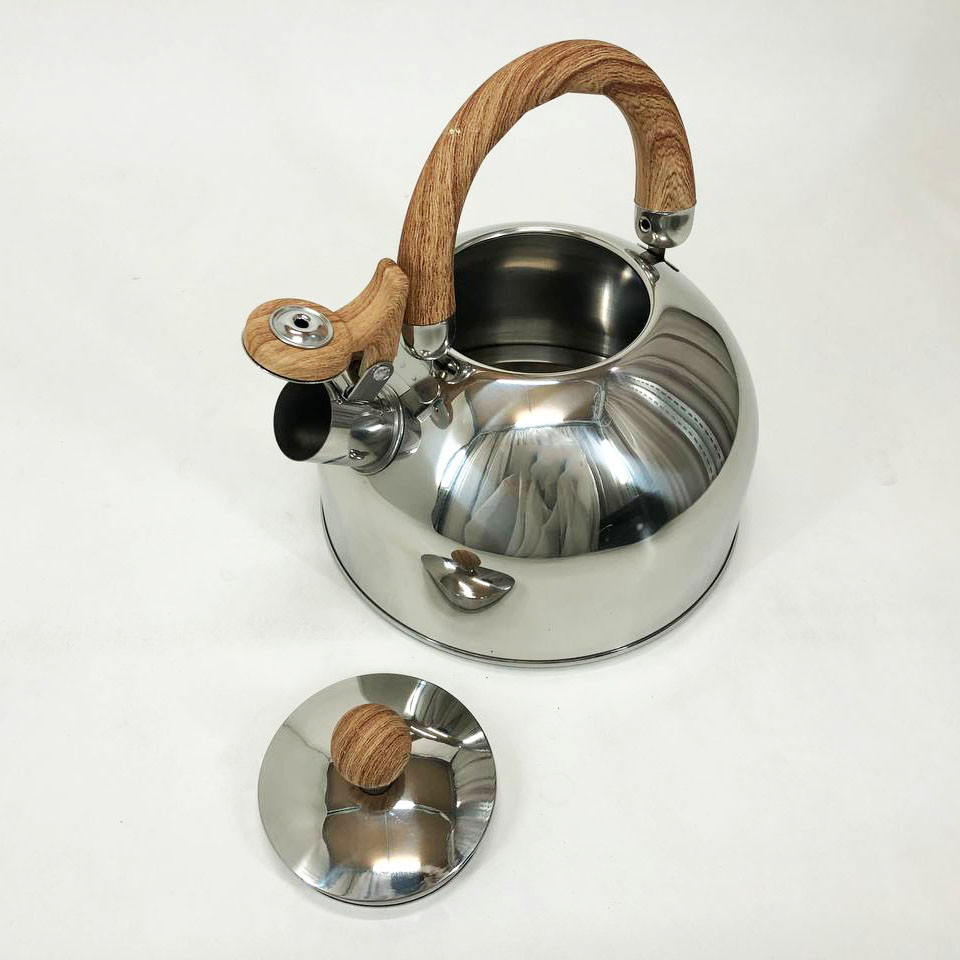 Чайник Unique со свистком UN-5302 2,5л. Цвет: коричневый MRCT - фото 9 - id-p2048101339