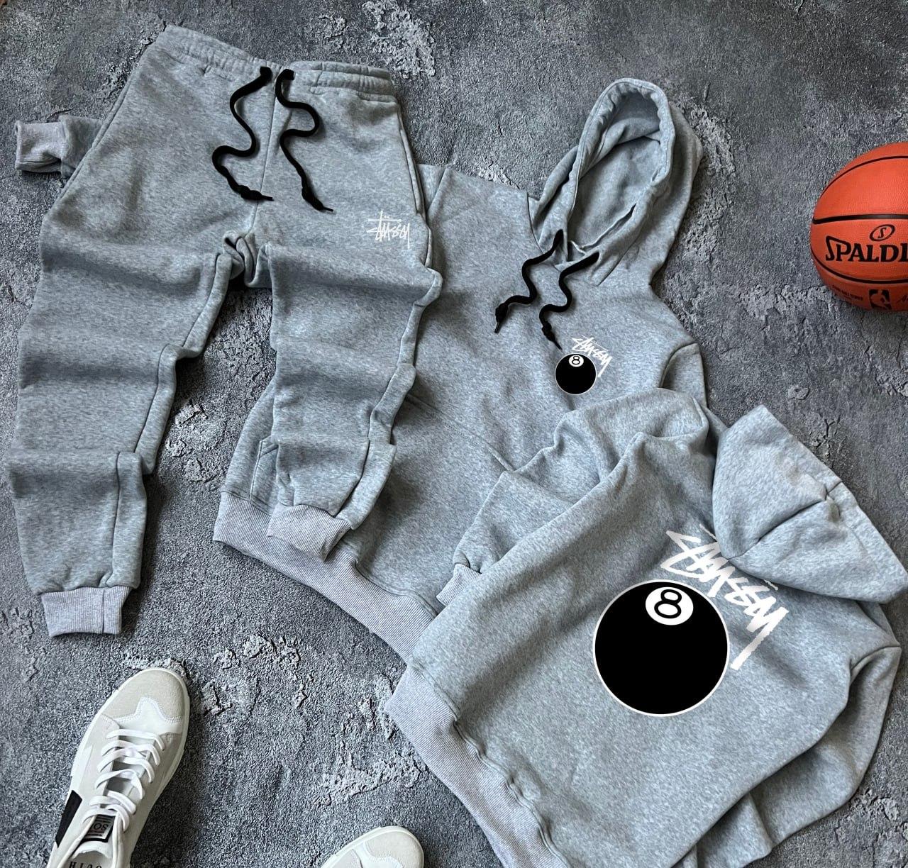Теплий чоловічий спортивний костюм Stussy
