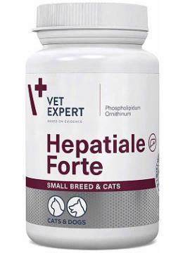 VetExpert Hepatiale Forte Харчова добавка для підтримки та захисту функцій печінки у кішок та собак малих порід40к Nev