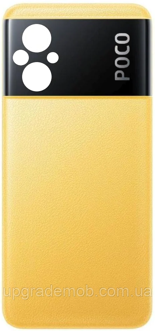 Задня кришка Xiaomi Poco M5 жовта
