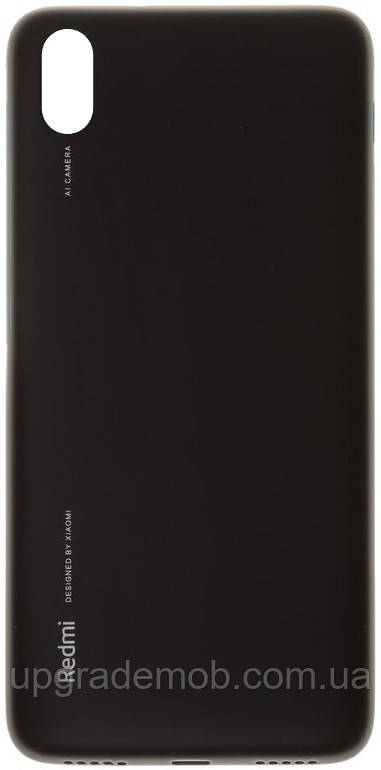 Задня кришка Xiaomi Redmi 7A чорна Matte Black — подряпини