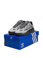 Кроссовки мужские Adidas Originals Niteball Gray Black кроссовки adidas niteball кросівки адідас
