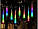 Гірлянда "Таючі бурульки" 50 см LED 3 м, різнокольорова, фото 2